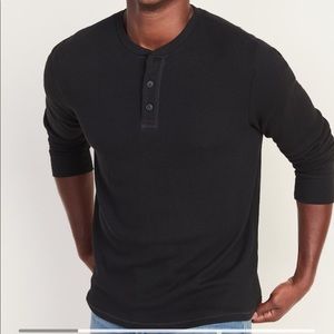 Old Navy Thermal Henley Shirt